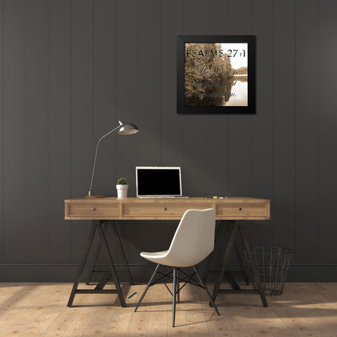 My Salvation Black Modern Wood Framed Art Print by Lewis, Sheldon