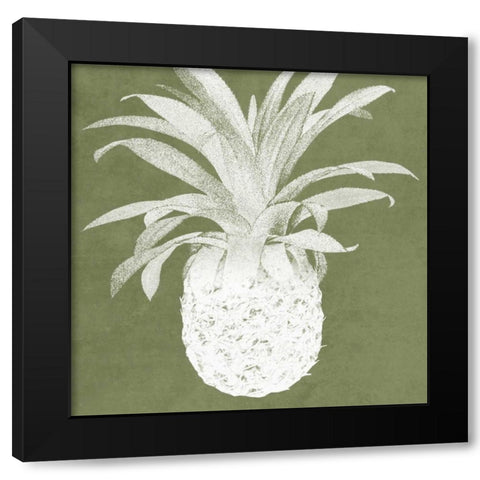 Terrarium Pine 2 Black Modern Wood Framed Art Print with Double Matting by Lewis, Sheldon