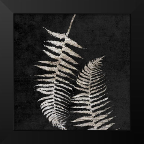 Leaf In The Moment 1 Black Modern Wood Framed Art Print by Lewis, Sheldon