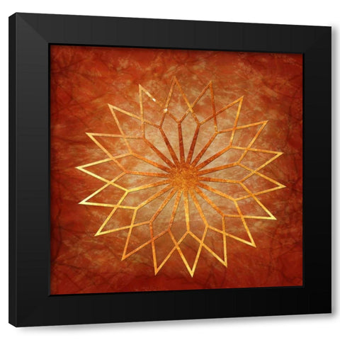Paradigm Shift Black Modern Wood Framed Art Print with Double Matting by Lewis, Sheldon