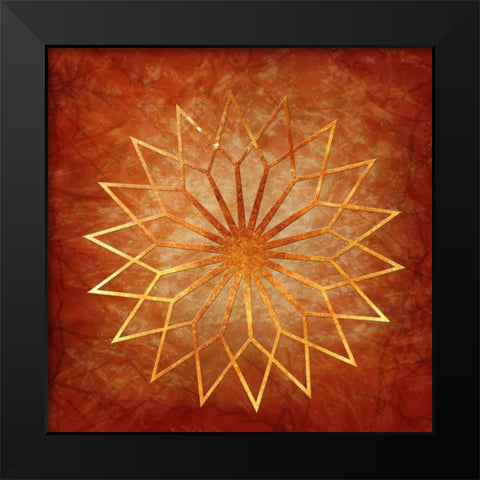 Paradigm Shift Black Modern Wood Framed Art Print by Lewis, Sheldon