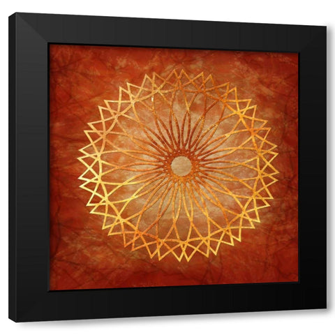 Paradigm Shift 2 Black Modern Wood Framed Art Print with Double Matting by Lewis, Sheldon