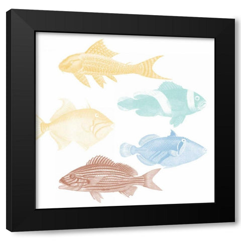 Deep Sea Adventure 2 Black Modern Wood Framed Art Print by Lewis, Sheldon