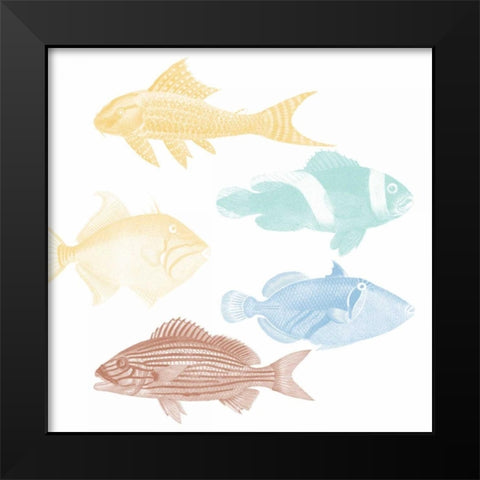Deep Sea Adventure 2 Black Modern Wood Framed Art Print by Lewis, Sheldon