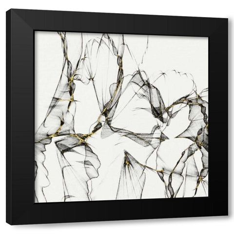 A and G 2 Black Modern Wood Framed Art Print by Lewis, Sheldon