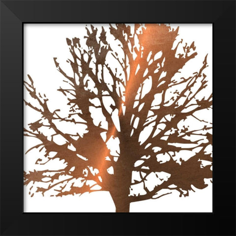 Tree of Wisdom 1 Black Modern Wood Framed Art Print by Lewis, Sheldon