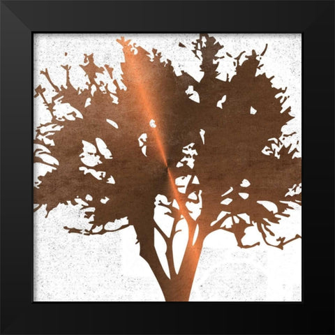 Tree of Wisdom 4 Black Modern Wood Framed Art Print by Lewis, Sheldon