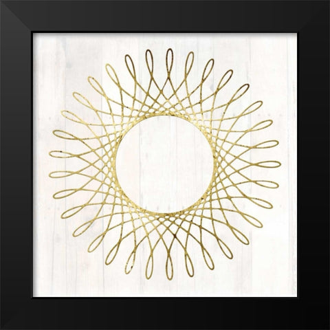 Royal Gate 1 Black Modern Wood Framed Art Print by Lewis, Sheldon