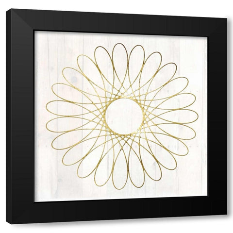 Royal Gate 2 Black Modern Wood Framed Art Print with Double Matting by Lewis, Sheldon