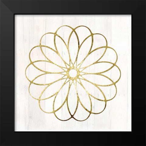 Royal Gate 3 Black Modern Wood Framed Art Print by Lewis, Sheldon
