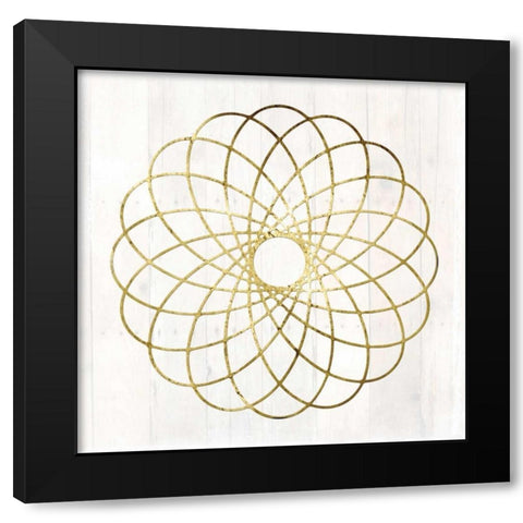Royal Gate 4 Black Modern Wood Framed Art Print by Lewis, Sheldon