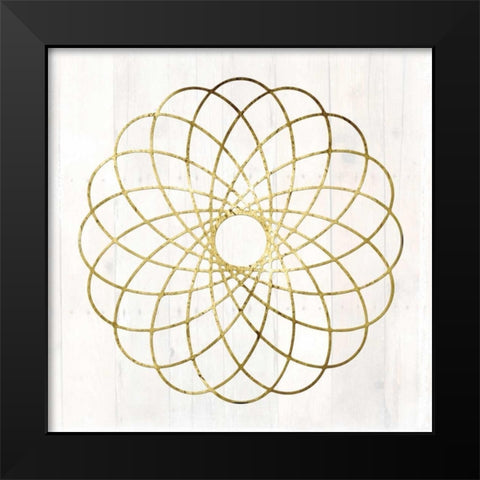 Royal Gate 4 Black Modern Wood Framed Art Print by Lewis, Sheldon