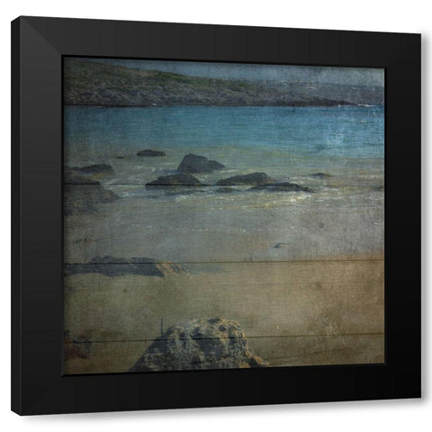 Drift Wood Black Modern Wood Framed Art Print by Lewis, Sheldon