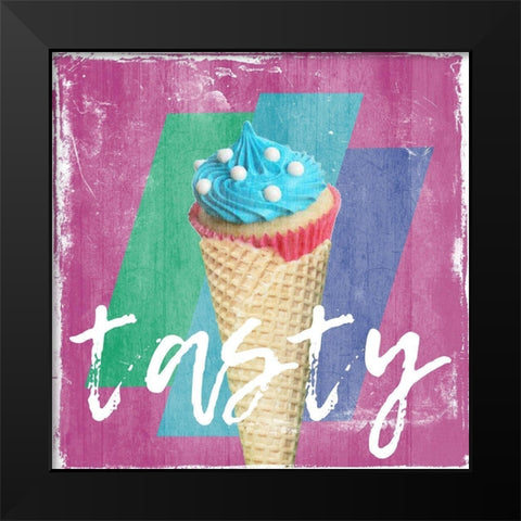 Lit Black Modern Wood Framed Art Print by Lewis, Sheldon