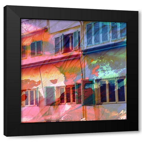 Architectural Color 2 Black Modern Wood Framed Art Print by Lewis, Sheldon