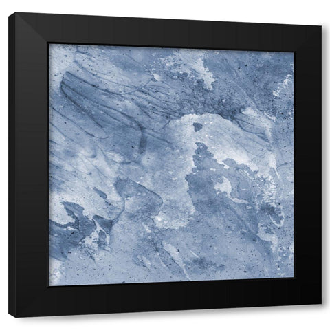 Clear Sky Black Modern Wood Framed Art Print with Double Matting by Lewis, Sheldon