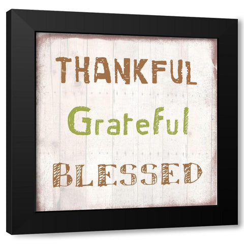 TGB Black Modern Wood Framed Art Print with Double Matting by Lewis, Sheldon