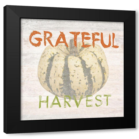 Harvest Black Modern Wood Framed Art Print by Lewis, Sheldon