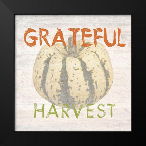 Harvest Black Modern Wood Framed Art Print by Lewis, Sheldon