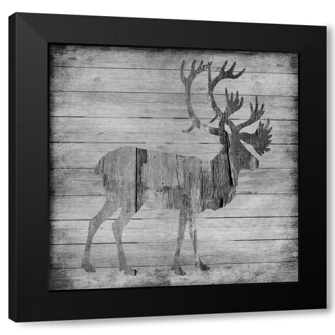 Game 1 Black Modern Wood Framed Art Print by Lewis, Sheldon