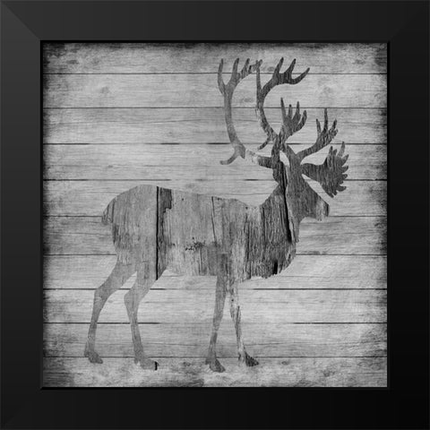 Game 1 Black Modern Wood Framed Art Print by Lewis, Sheldon