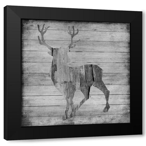 Game 2 Black Modern Wood Framed Art Print with Double Matting by Lewis, Sheldon