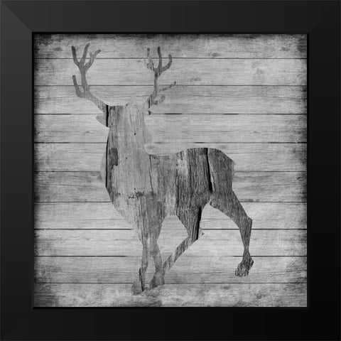 Game 2 Black Modern Wood Framed Art Print by Lewis, Sheldon