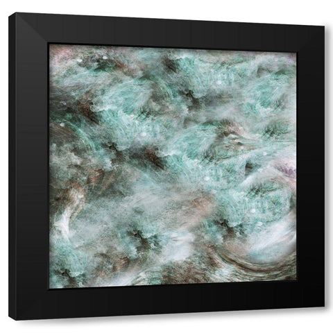 Bacolette 1 Black Modern Wood Framed Art Print with Double Matting by Lewis, Sheldon