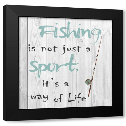 Not Just A Spot Black Modern Wood Framed Art Print by Lewis, Sheldon