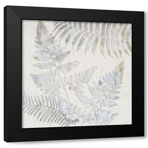 Black Jungle 5 Black Modern Wood Framed Art Print with Double Matting by Lewis, Sheldon