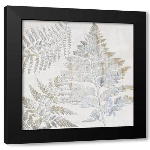 Black Jungle 6 Black Modern Wood Framed Art Print with Double Matting by Lewis, Sheldon