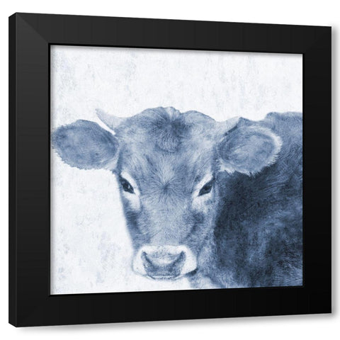 Tone To Tonal Farm Stead Black Modern Wood Framed Art Print by Lewis, Sheldon