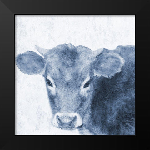 Tone To Tonal Farm Stead Black Modern Wood Framed Art Print by Lewis, Sheldon