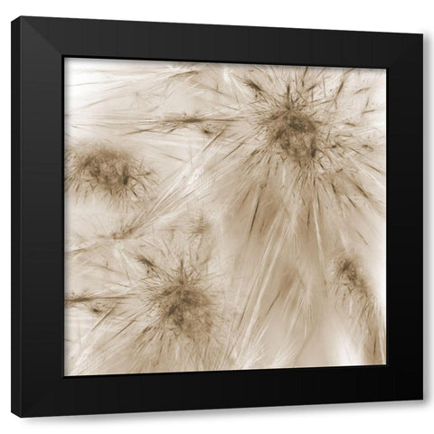 Twister Black Modern Wood Framed Art Print by Lewis, Sheldon