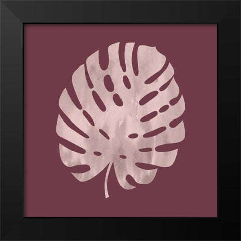 Ferndamental 1 Black Modern Wood Framed Art Print by Lewis, Sheldon