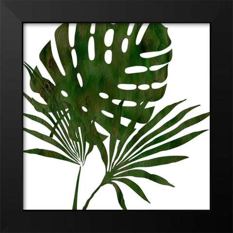 Tropicana 4 Black Modern Wood Framed Art Print by Lewis, Sheldon