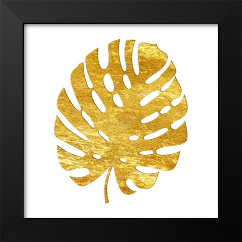 Golden Tropics 3 Black Modern Wood Framed Art Print by Lewis, Sheldon