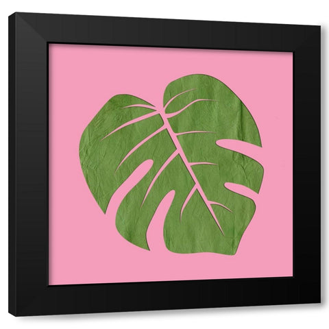 PinK Paradise Black Modern Wood Framed Art Print with Double Matting by Lewis, Sheldon