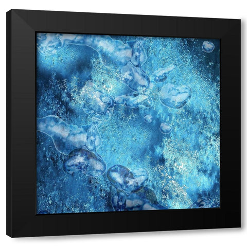 Crystal Indi Black Modern Wood Framed Art Print by Lewis, Sheldon