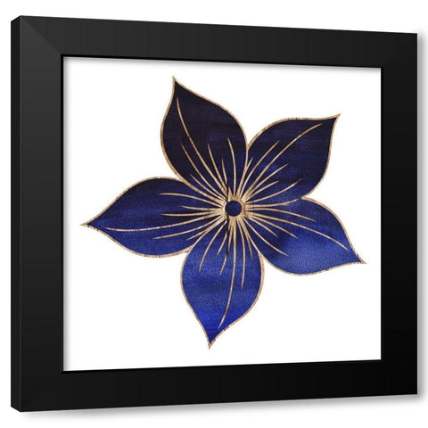 Indi Anna 1 Black Modern Wood Framed Art Print by Lewis, Sheldon