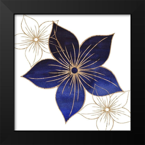 Indi Anna 2 Black Modern Wood Framed Art Print by Lewis, Sheldon