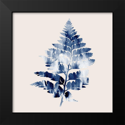 Fun With Fern 2 Black Modern Wood Framed Art Print by Lewis, Sheldon