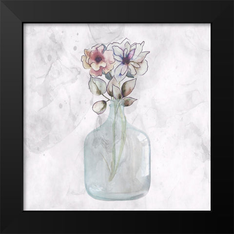 Fresh Cut 1 Black Modern Wood Framed Art Print by Lewis, Sheldon