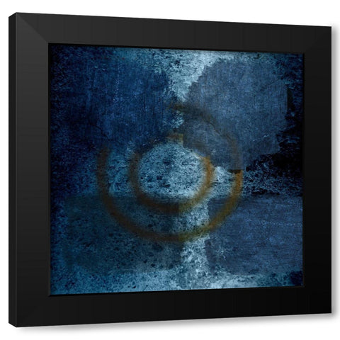 Mississippi  Blues Black Modern Wood Framed Art Print with Double Matting by Lewis, Sheldon