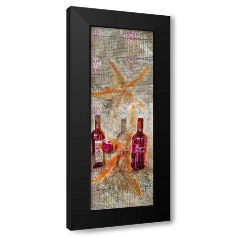 Starfish Black Modern Wood Framed Art Print by Butcher, Sarah