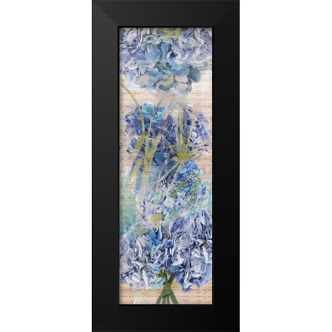 Hydragea 1 Black Modern Wood Framed Art Print by Butcher, Sarah