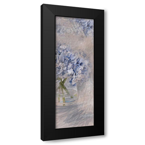 Hydrangea 2 Black Modern Wood Framed Art Print by Butcher, Sarah