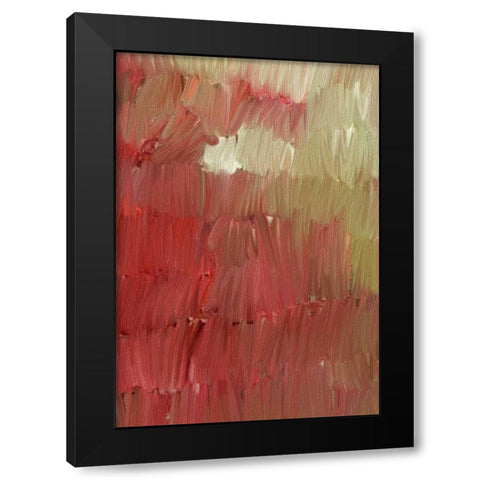 Burning Hot Black Modern Wood Framed Art Print by Butcher, Sarah