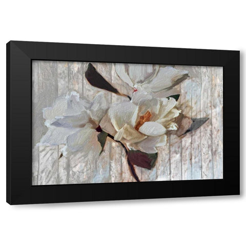 Magnolia1 Black Modern Wood Framed Art Print by Butcher, Sarah