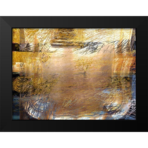 Misted Mine Black Modern Wood Framed Art Print by Butcher, Sarah